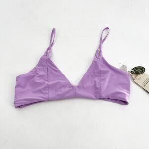 Malai NWT‎ Purple Swim Bralette Top Medium
